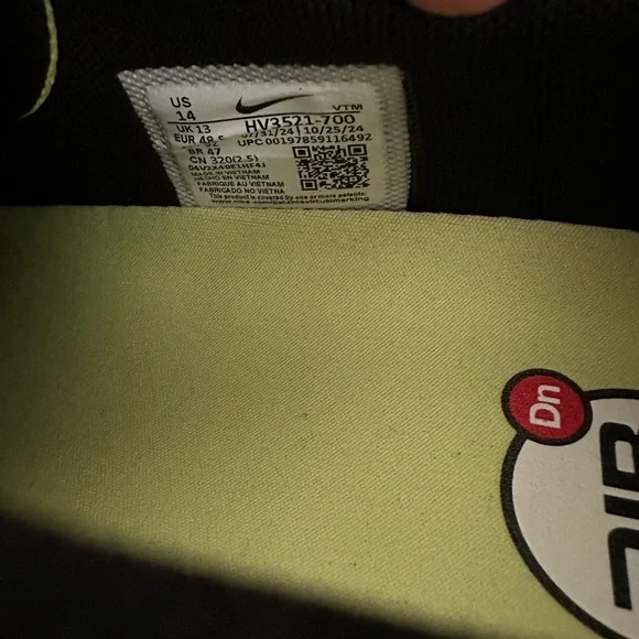 Nike Air Max DN Green Strike Black Athletic Running Shoes HV3521-700 Men Size 14 - Picture 8 of 8